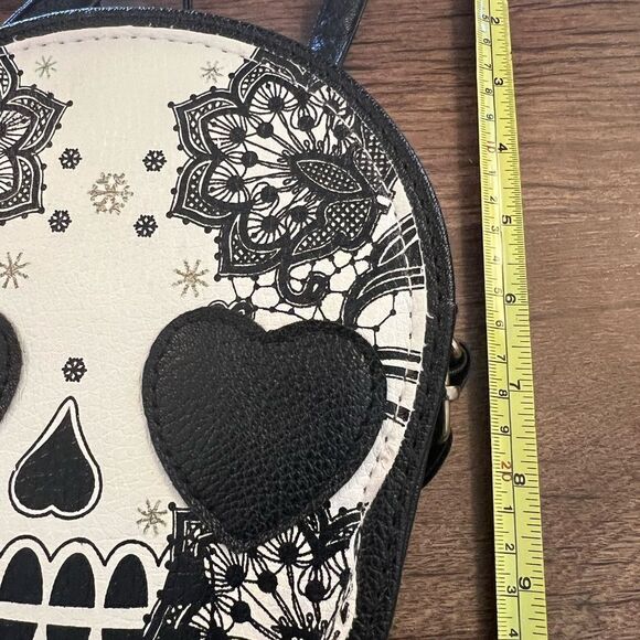Mexican Sugar Skull Crossbody - Picture 5 of 6